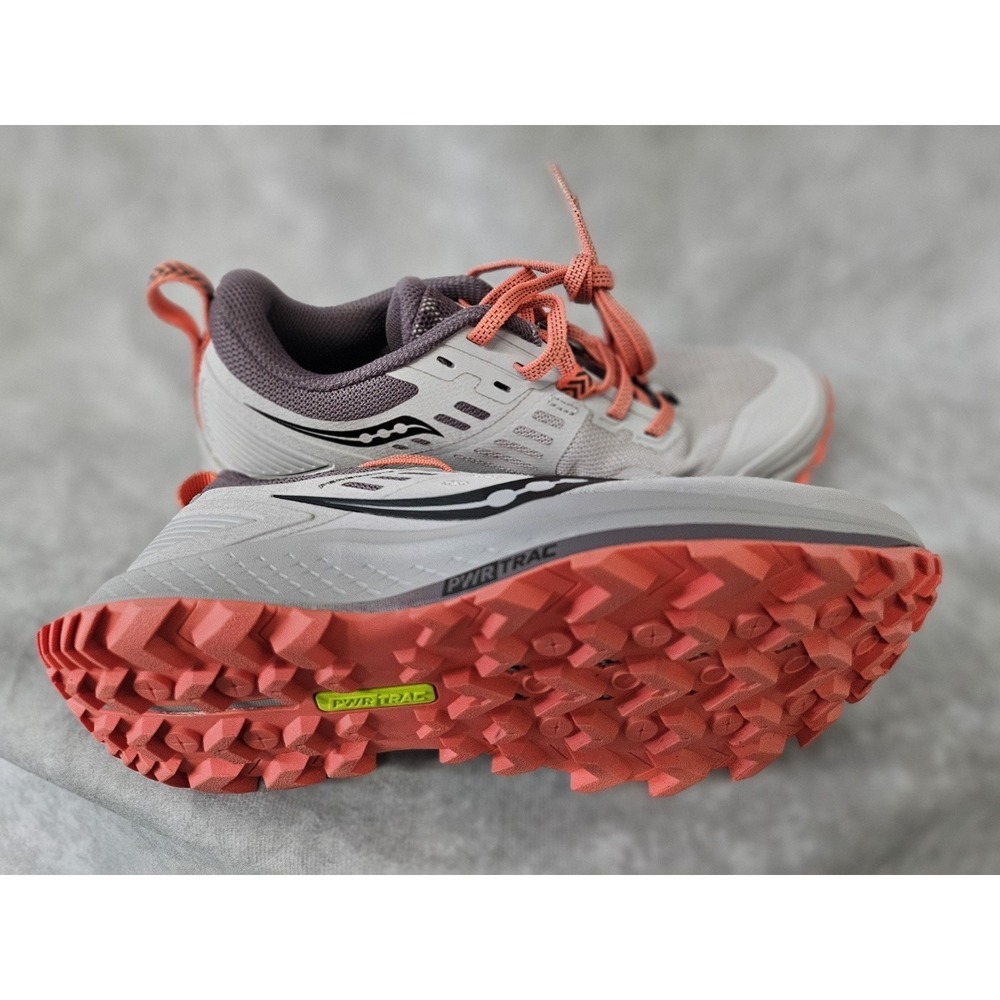 Saucony‎ Peregrine 10 – Women's Size 6 – Dusk Grey – Trail Running Shoes - Picture 4 of 5